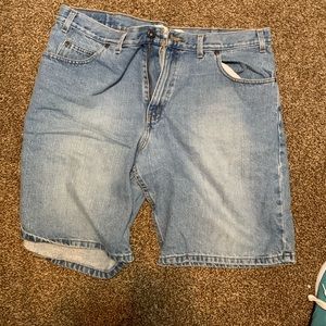 Mens blue Jean shorts